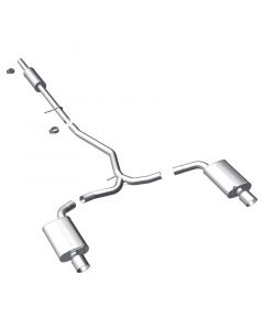 MagnaFlow 11-13 Ford Explorer V6 3.5L SS Catback Exhaust Dual Split Rear Exit w/ 3.5in SS Tips buy in USA