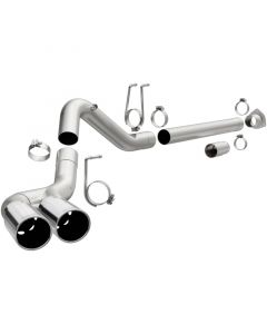 MagnaFlow 08-17 Ford F-250/F-350/F-450 4.6L/6.7 DPF-Back SS 4in Dual Single Passenger Side Rear Exit buy in USA