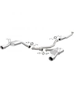 MagnaFlow Cat-Back 2016 Honda Civic (Sedan Only) 1.5L L4 Turbo 2.25in SS Dual Outlet buy in USA