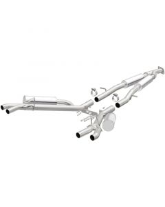 MagnaFlow Cat-Back Competition Exhaust 18-19 Kia Stinger L4-2.0LGAS Quad 2.5in Stainless Tips buy in USA