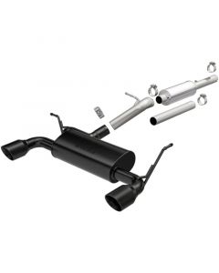 MagnaFlow 2018+ Jeep Wrangler 3.6L 409 SS Dual Split Rear Exit Black Tips Cat-Back Exhaust buy in USA