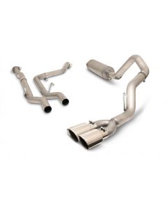 Gibson 2022 Toyota Tundra 3.5L-T V6 5.5ft bed 2.5in Cat-Back Dual Sport Exhaust - Stainless buy in USA