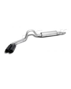 Gibson 21-22 Ford F150 Truck 5.0L 3/2.5in Cat-Back Dual Sport Exhaust System Stainless - Black Elite buy in USA