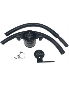 J&L 13-18 Ford Focus ST Front Oil Separator 3.0 - Black Anodized buy in USA