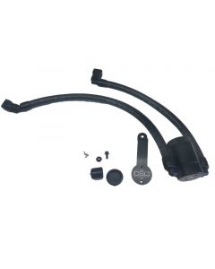 J&L 2018-2023 Ford Mustang GT Driver Side Oil Separator 3.0 - Black Anodized buy in USA