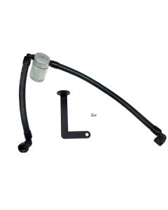 J&L 10-19 Ford Flex EcoBoost V6 Passenger Side Oil Separator 3.0 - Clear Anodized buy in USA