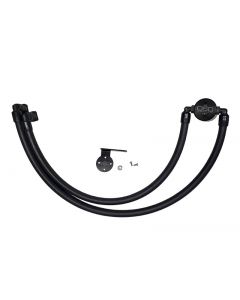 J&L 17-22 Ford F-250 6.2L/7.3L Passenger Side Oil Separator 3.0 - Black Anodized buy in USA