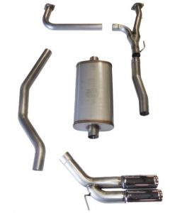 JBA 04-20 Nissan Titan 5.6L 304SS Pass Side Dual Exit Cat-Back Exhaust buy in USA