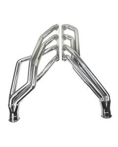 JBA 65-73 Ford Mustang 351W SBF 1-3/4in Primary Silver Ctd Long Tube Header buy in USA