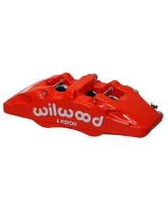 Wilwood Caliper-Forged Dynapro 6 5.25in Mount-Red-L/H 1.62/1.12/1.12in Pistons 0.81in Disc buy in USA