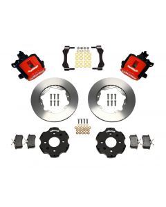 Wilwood Combination Parking Brake Rear Kit 11.00in Red Civic / Integra Disc 2.39 Hub Offset buy in USA