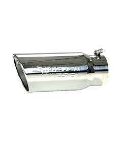 Sinister Diesel Universal Polished 304 Stainless Steel Exhaust Tip (4in to 5in) buy in USA