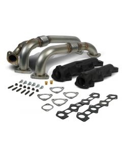 BD Diesel 08-10 Ford F-250/F-350/F-450/F-550 Powerstroke 6.4L Up Pipes Kit w/Manifold Set buy in USA