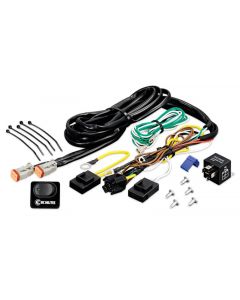 KC HiLiTES Wiring Harness w/40 AMP Relay & LED Rocker Switch (Up to 2 - 130w Lights) buy in USA