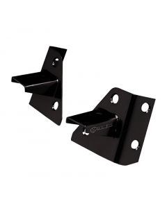 KC HiLiTES 86-95 Jeep YJ Windshield Hinge Light Mount Bracket Set (Pair) - Black buy in USA