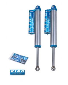 King Shocks 07-18 Chevrolet/GMC Silverado/Sierra 1500 Rear 2.5 Dia Piggyback Res Shock (Pair) buy in USA