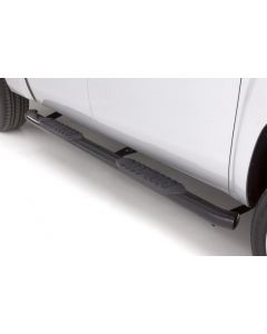 Lund 97-98 Ford F-150 SuperCab (3Dr) 4in. Oval Curved Steel Nerf Bars - Black buy in USA