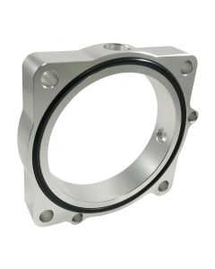 Torque Solution Throttle Body Spacer (Silver): Dodge Challenger R/T / SRT8 2011-2012 V8-5.7/6.4L buy in USA