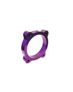 Torque Solution Throttle Body Spacer (Purple): Hyundai Genesis V6 3.8L 2013+ buy in USA