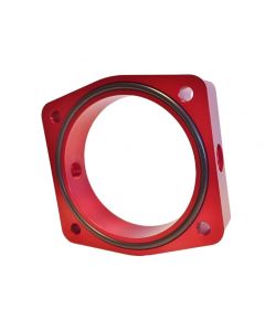 Torque Solution 03-06 Nissan 350Z / 02-09 Nissan Maxima 3.5L V6 Throttle Body Spacer (Red) buy in USA