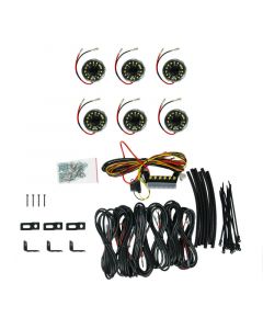 KC HiLiTES Cyclone V2 LED - Rock Light - 6-Light System - Clear - 5W Flood Beam buy in USA