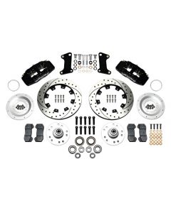 Wilwood Dynapro 6 Front Hub Kit 12.19in Drilled 67-69 Camaro (*Line Kit Needed*) buy in USA