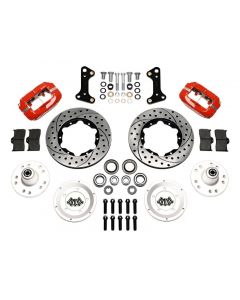 Wilwood Forged Dynalite Front Kit 11.00in Drill-Red 67-69 Camaro 64-72 Nova Chevelle buy in USA