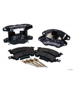 Wilwood D52 Front Caliper Kit - Black Pwdr 2.00 / 2.00in Piston 1.28in Rotor buy in USA