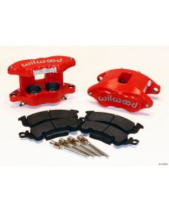 Wilwood D52 Front Caliper Kit - Red 2.00 / 2.00in Piston 1.28in Rotor buy in USA