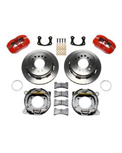 Wilwood Dynapro Low-Profile 11.00in P-Brake Kit - Red New Big Ford 2.50in Offset buy in USA