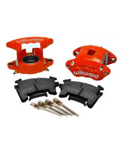 Wilwood D154 Front Caliper Kit - Red 2.50in Piston 1.04in Rotor buy in USA