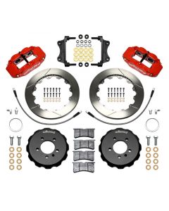 Wilwood Narrow Superlite 6R Front Hat Kit 12.88in Red 06-12 Volkswagen GTI w/ Lines buy in USA