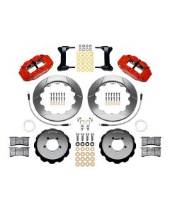 Wilwood Narrow Superlite 6R Front Hat Kit 12.88in Red 2012-Up Toyota / Scion FRS w/ Lines buy in USA