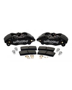 Wilwood DPHA Front Caliper & Pad Kit Black Honda / Acura w/ 262mm OE Rotor buy in USA