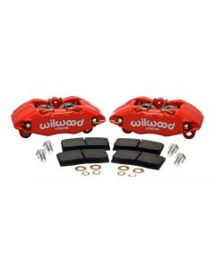 Wilwood DPHA Front Caliper & Pad Kit Red Honda / Acura w/ 262mm OE Rotor buy in USA