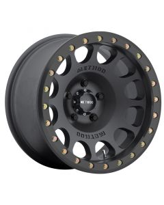 Method MR105 Beadlock 17x8.5 0mm Offset 6x135 87mm CB Matte Black w/BH-H24125 Wheel buy in USA