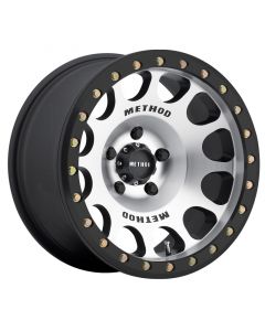 Method MR105 Beadlock 17x9 -38mm Offset 5x5 71.5mm CB Machined w/Matte Black Ring Wheel buy in USA