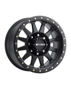 Method MR304 Double Standard 18x9 -12mm Offset 8x6.5 130.81mm CB Matte Black Wheel buy in USA