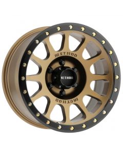 Method MR305 NV 20x10 -18mm Offset 6x5.5 108mm CB Method Bronze/Black Street Loc Wheel buy in USA