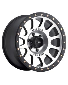 Method MR305 NV 16x8 0mm Offset 6x5.5 108mm CB Machined/Black Street Loc Wheel buy in USA