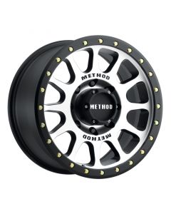 Method MR305 NV 17x8.5 0mm Offset 8x6.5 130.81mm CB Machined/Black Street Loc Wheel buy in USA