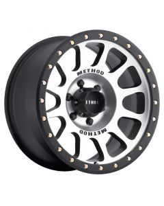 Method MR305 NV 18x9 0mm Offset 6x5.5 108mm CB Machined/Black Street Loc Wheel buy in USA