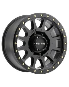 Method MR305 NV HD 18x9 +18mm Offset 8x6.5 130.81mm CB Matte Black Wheel buy in USA