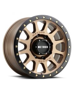 Method MR305 NV HD 18x9 +18mm Offset 8x6.5 130.81mm CB Method Bronze/Black Street Loc Wheel buy in USA