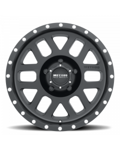 Method MR306 Mesh 17x8.5 0mm Offset 5x4.5 83mm CB Matte Black Wheel buy in USA