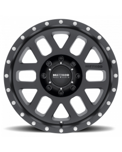 Method MR306 Mesh 18x9 -12mm Offset 8x6.5 130.81mm CB Matte Black Wheel buy in USA