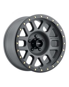 Method MR309 Grid 17x8.5 0mm Offset 5x5 94mm CB Titanium/Black Street Loc Wheel buy in USA