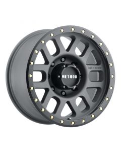 Method MR309 Grid 18x9 +18mm Offset 8x6.5 130.81mm CB Titanium/Black Street Loc Wheel buy in USA