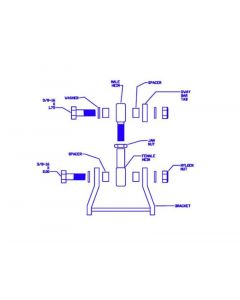 Progress Tech 01-05 Honda Civic Rear Sway Bar Adapter Kit buy in USA