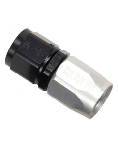 Russell Performance -6 AN Black/Silver Straight Full Flow Hose End buy in USA